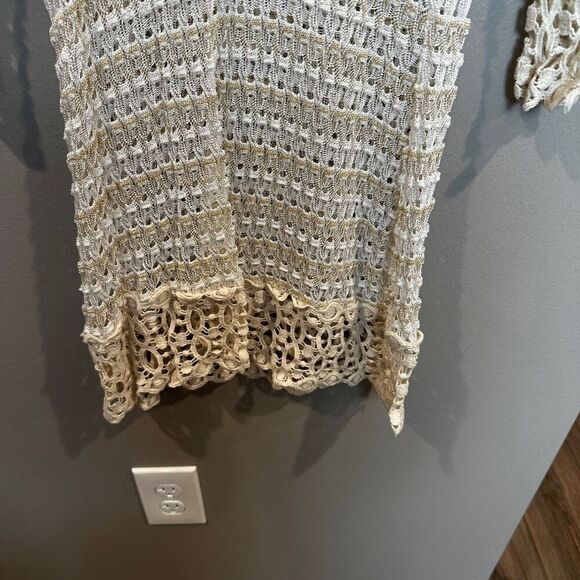 Solitaire Swim Large Crocheted Coverup - Picture 3 of 8